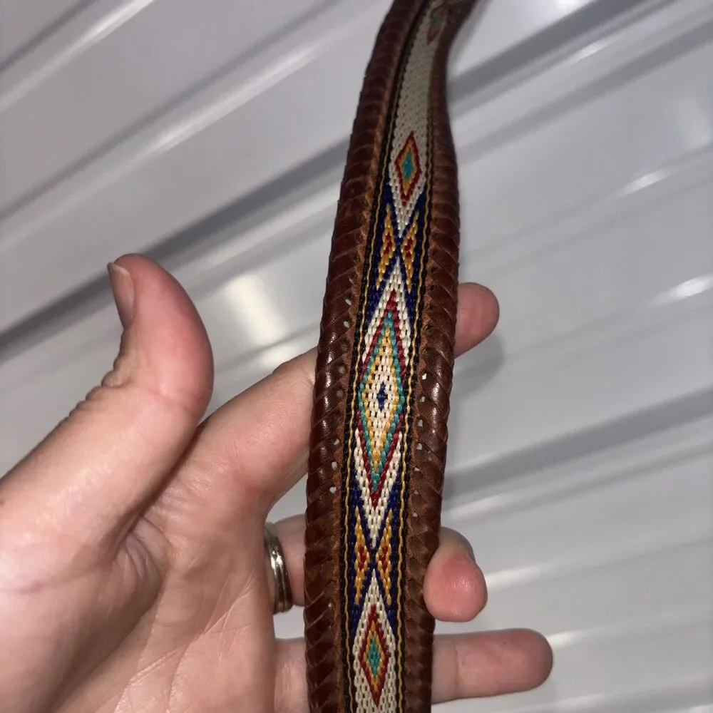 Justin Leather Western Belt Size 32
